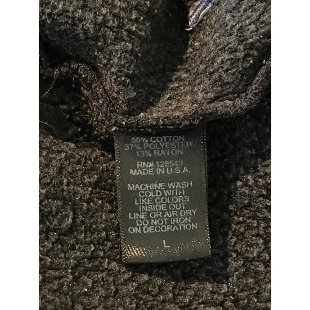 Aviator Nation Global Citizen Live Sweatshirt Charcoal Gray Large USA Unisex - Picture 10 of 11